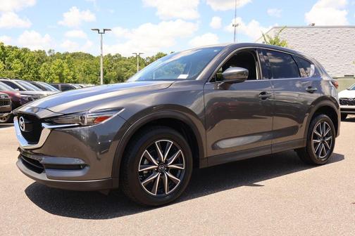 Machine Gray Metallic 2017 Mazda CX-5 Grand Select