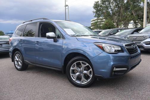 Heritage Blue Metallic 2018 Subaru Forester 2.5i Touring