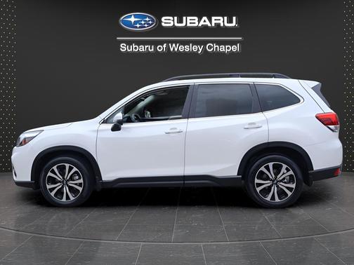 Crystal White Pearl 2021 Subaru Forester Limited