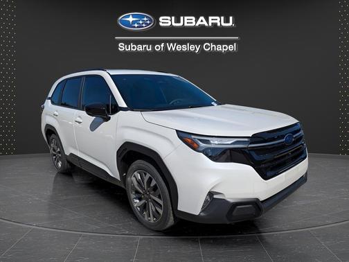 Crystal White Pearl 2026 Subaru Forester Touring