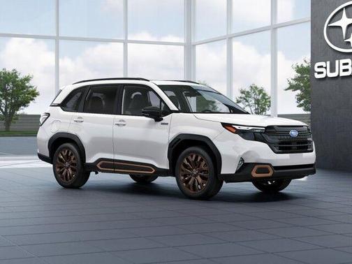Crystal White Pearl 2026 Subaru Forester Sport