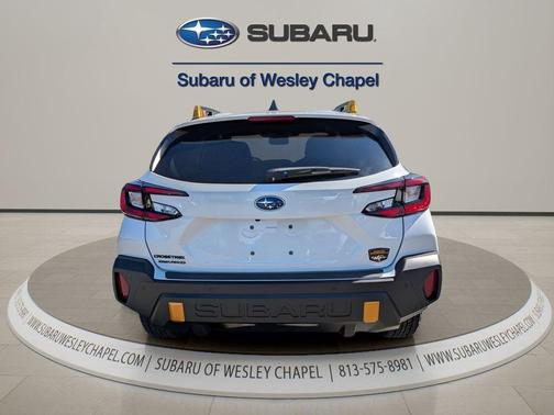 Crystal White Pearl 2026 Subaru Crosstrek Wilderness