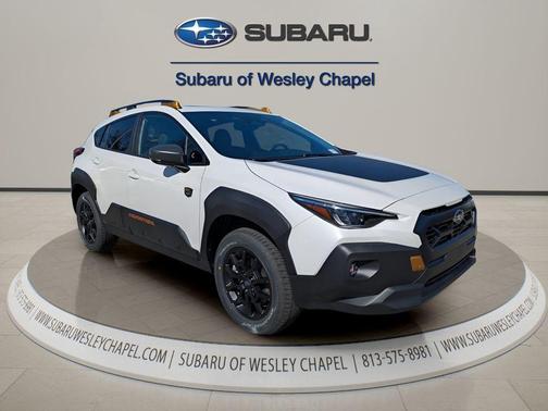 Crystal White Pearl 2026 Subaru Crosstrek Wilderness