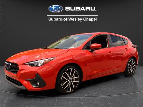 Pure Red 2024 Subaru Impreza Sport