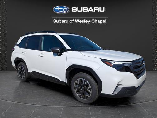 Crystal White Pearl 2026 Subaru Forester Premium