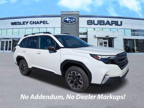 Crystal White Pearl 2026 Subaru Forester Premium