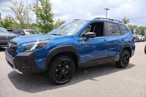 Geyser Blue 2022 Subaru Forester Wilderness