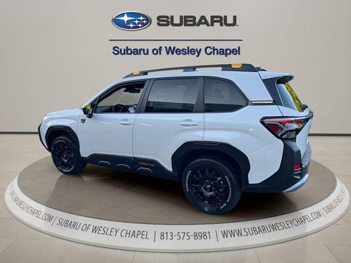 Crystal White Pearl 2026 Subaru Forester Wilderness