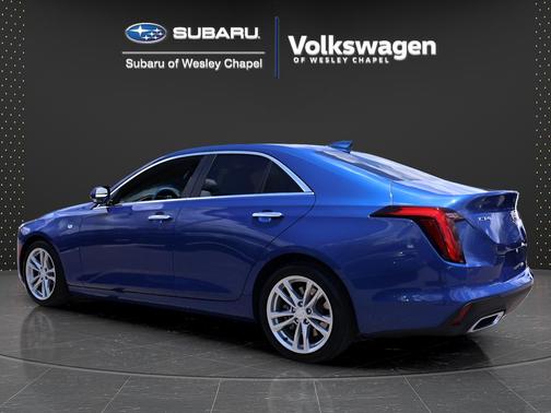 Wave Metallic 2024 Cadillac CT4 Luxury