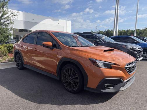 Solar Orange Pearl 2023 Subaru WRX Premium