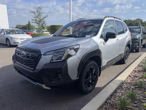 Ice Silver Metallic 2024 Subaru Forester Wilderness
