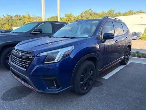 Sapphire Blue Pearl 2024 Subaru Forester Sport