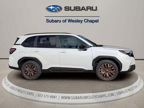 Crystal White Pearl 2026 Subaru Forester Sport