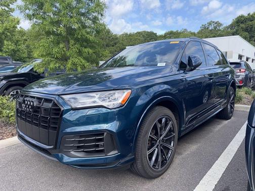 Galaxy Blue Metallic 2021 Audi Q7 55 Premium Plus