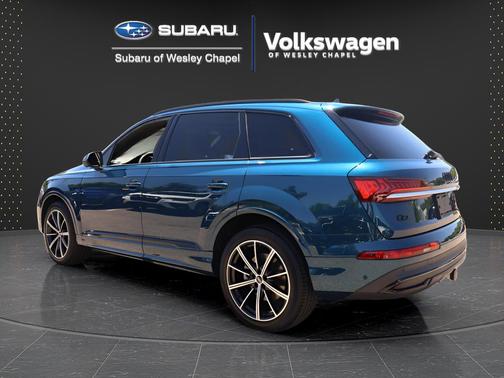 Galaxy Blue Metallic 2021 Audi Q7 55 Premium Plus