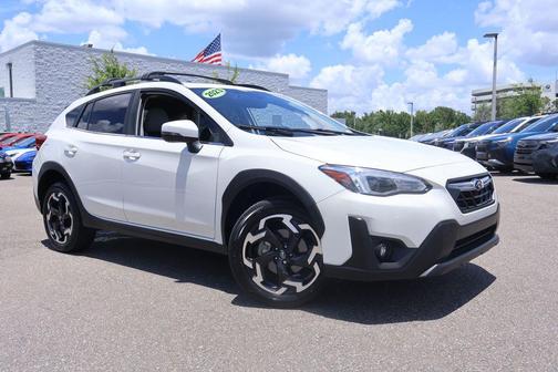 Crystal White Pearl 2023 Subaru Crosstrek Limited