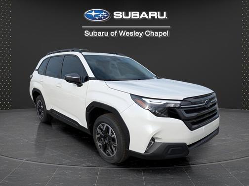 Crystal White Pearl 2026 Subaru Forester Premium