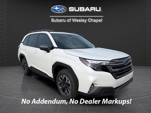 Crystal White Pearl 2026 Subaru Forester Premium