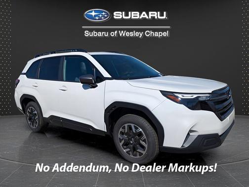 Crystal White Pearl 2026 Subaru Forester Premium