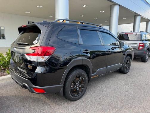 Crystal Black Silica 2023 Subaru Forester Wilderness