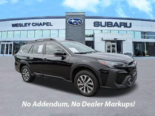 Crystal Black Silica 2025 Subaru Outback Premium