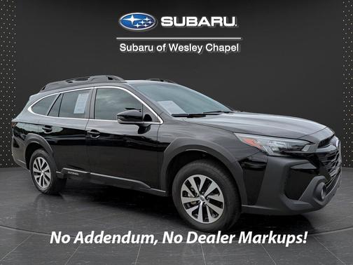 Crystal Black Silica 2025 Subaru Outback Premium