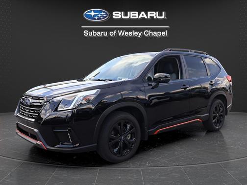Crystal Black Silica 2024 Subaru Forester Sport