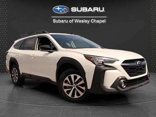 Crystal White Pearl 2025 Subaru Outback Premium