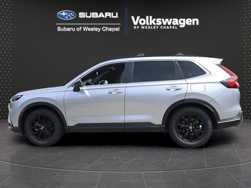 Lunar Silver Metallic 2024 Honda CR-V Hybrid Sport