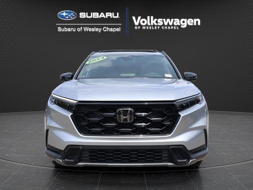 Lunar Silver Metallic 2024 Honda CR-V Hybrid Sport