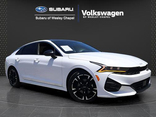White Pearl 2022 Kia K5 GT-Line