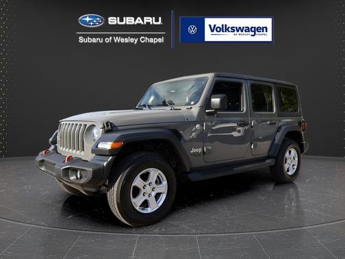 Sting Gray Clearcoat 2020 Jeep Wrangler Unlimited Sport