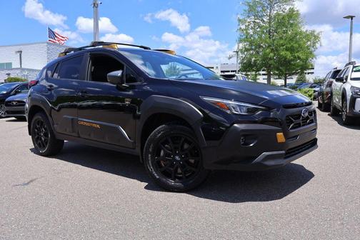 Crystal Black Silica 2024 Subaru Crosstrek Wilderness