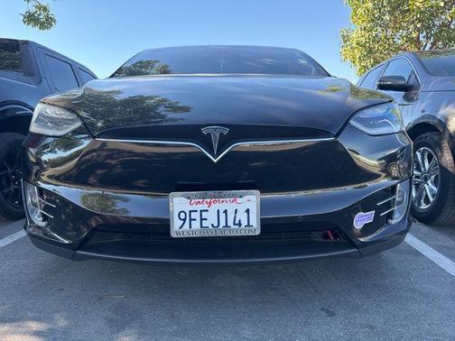 Solid Black 2019 Tesla Model X 75D