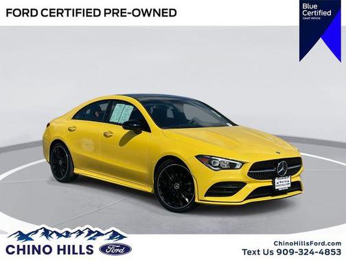 Sun Yellow 2023 Mercedes-Benz CLA 250 Base