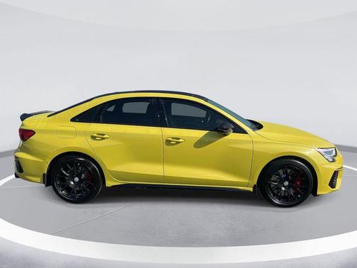 Python Yellow Metallic 2023 Audi S3 Premium Plus TFSI quattro S tronic