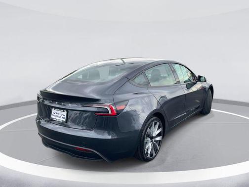 Black 2025 Tesla Model 3 Long Range
