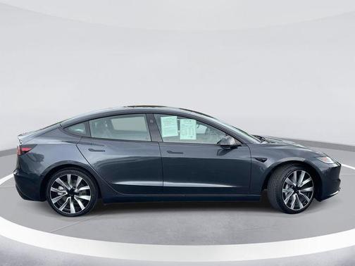 Black 2025 Tesla Model 3 Long Range