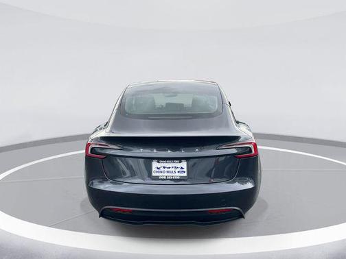 Black 2025 Tesla Model 3 Long Range