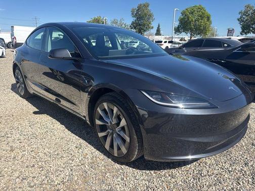 Black 2025 Tesla Model 3 Long Range