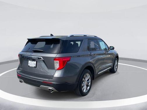 Gray Metallic 2023 Ford Explorer Limited