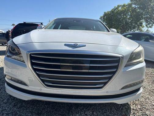 Casablanca White 2015 Hyundai Genesis 5.0