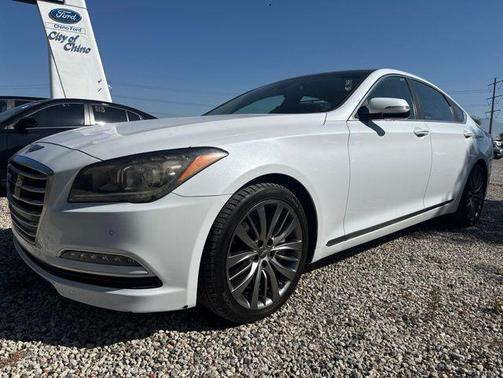 Casablanca White 2015 Hyundai Genesis 5.0
