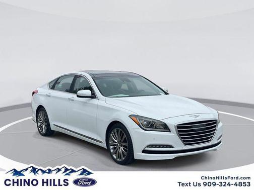 Casablanca White 2015 Hyundai Genesis 5.0