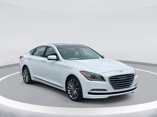 Casablanca White 2015 Hyundai Genesis 5.0