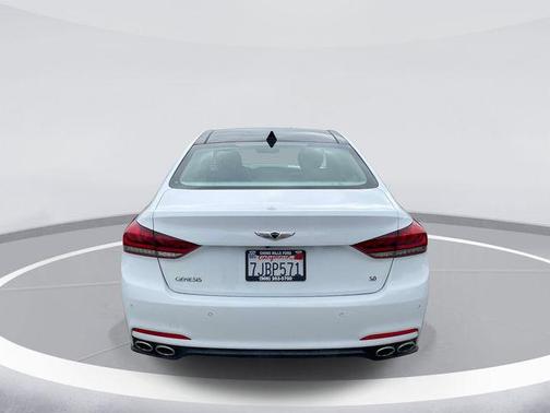 Casablanca White 2015 Hyundai Genesis 5.0