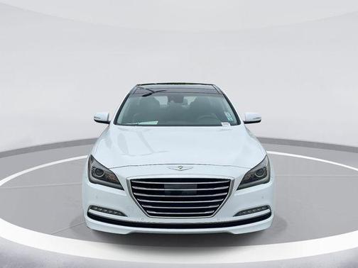 Casablanca White 2015 Hyundai Genesis 5.0