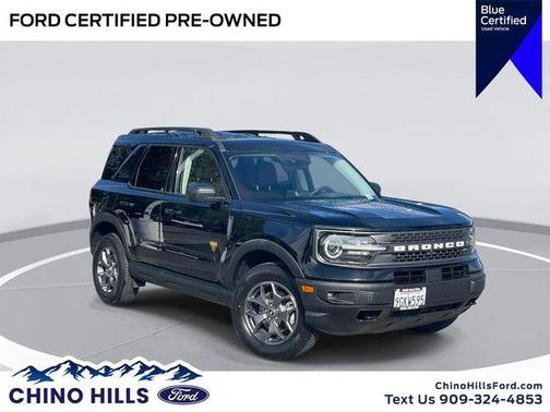Shadow Black 2023 Ford Bronco Sport Badlands