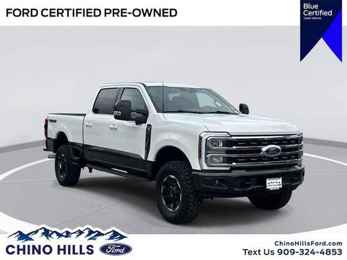 Star White Metallic Tri-Coat 2025 Ford F-350 King Ranch