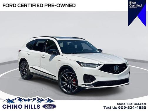 Platinum White Pearl 2024 Acura MDX Type S Advance Package